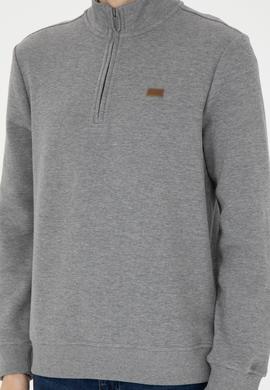 Erkek Gri Melanj Sweatshirt - 50289124011