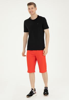 Erkek Siyah Basic Tişört - 50279632007