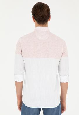 Erkek Turuncu Uzun Kollu Gömlek - 50249546019