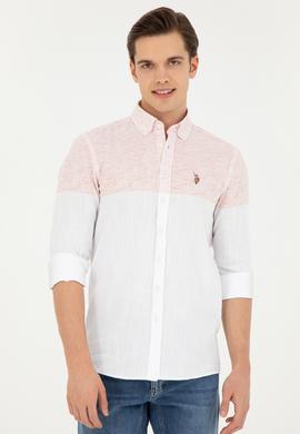 Erkek Turuncu Uzun Kollu Gömlek - 50249546019