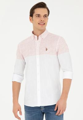 Erkek Turuncu Uzun Kollu Gömlek - 50249546019