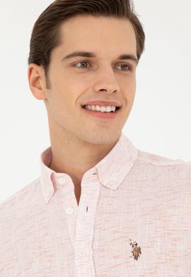 Erkek Turuncu Uzun Kollu Gömlek - 50249546019