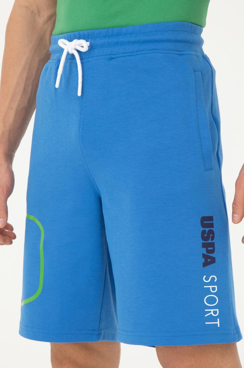 Erkek Saks Örme Şort