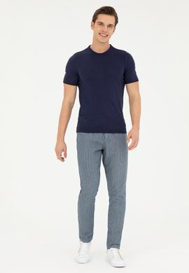 Erkek Koyu Mavi Jean Pantolon - 50267824041