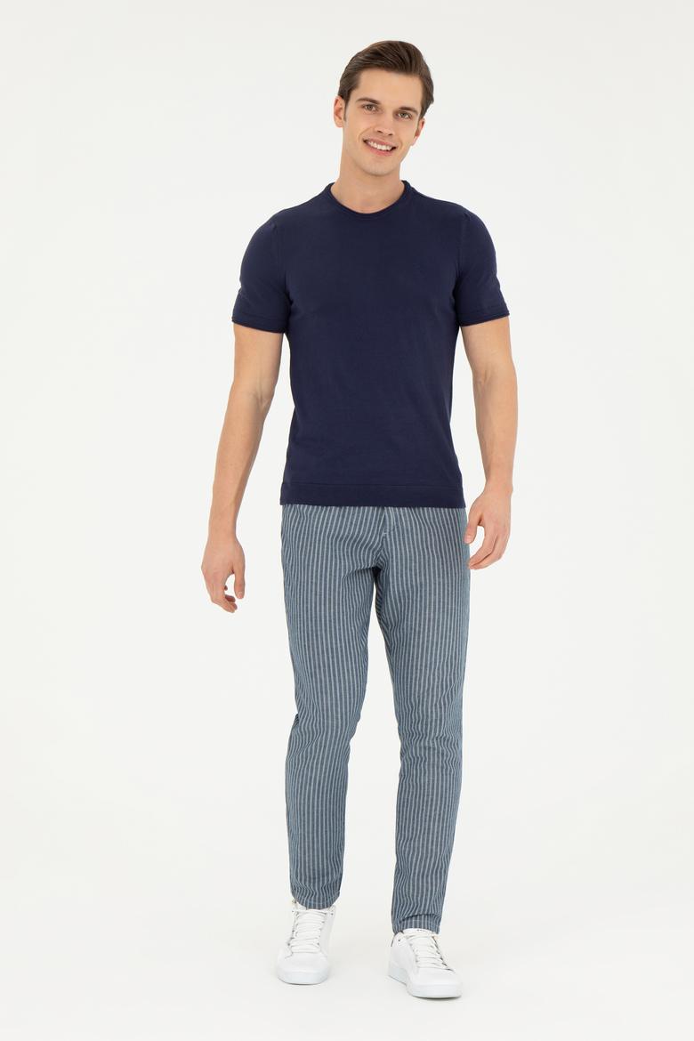 Erkek Koyu Mavi Jean Pantolon - 50267824041