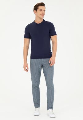 Erkek Koyu Mavi Jean Pantolon - 50267824041