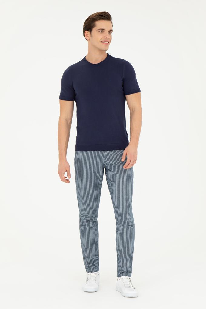 Erkek Koyu Mavi Jean Pantolon