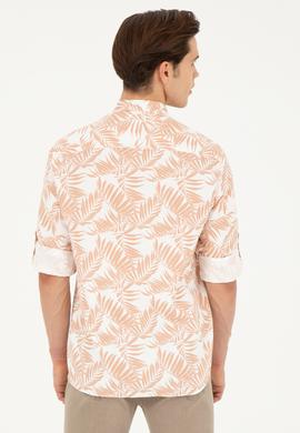 Erkek Camel Uzun Kollu Gömlek - 50263713001