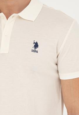 Erkek Ekru Polo Yaka Tişört - 50269835001