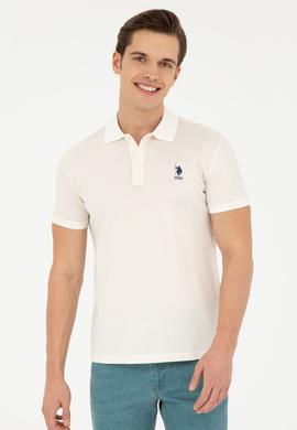 Erkek Ekru Polo Yaka Tişört - 50269835001