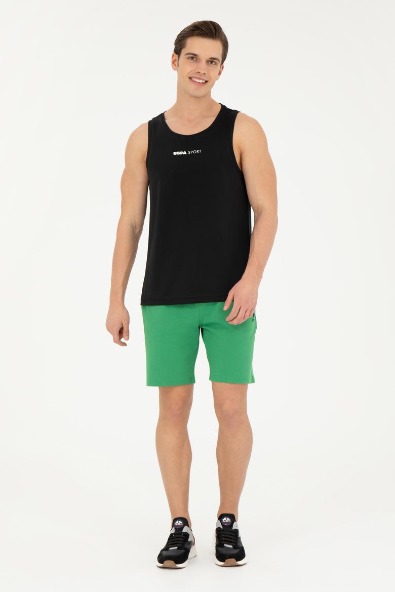 Erkek Siyah Bisiklet Yaka Tişört - 50263566045