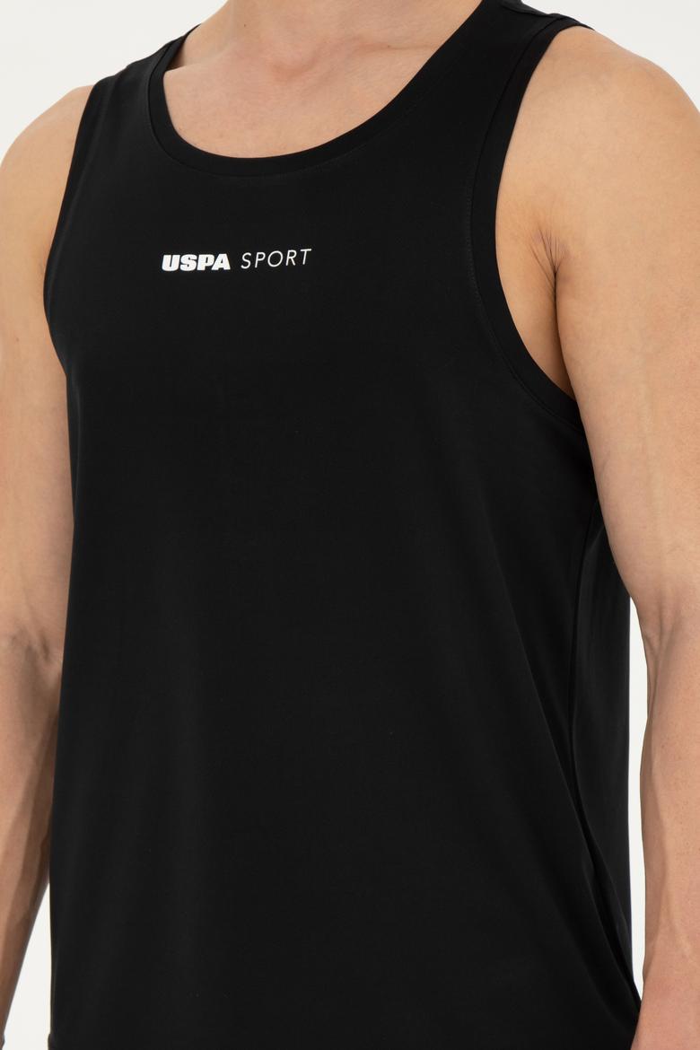 Erkek Siyah Bisiklet Yaka Tişört - 50263566045