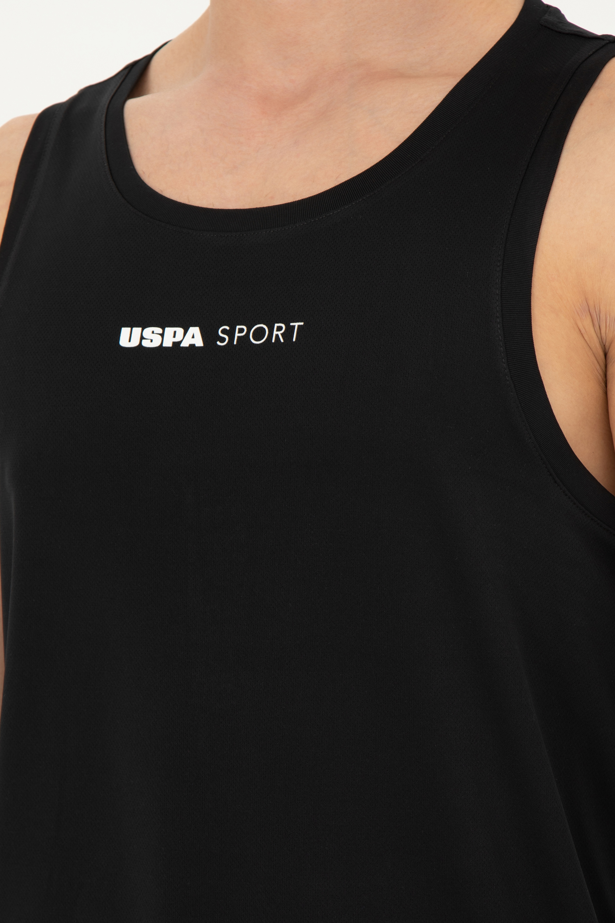 پولوشرت بدون آستین رگولار یقه گرد مردانه یو اس پولو | U.S. Polo Assn. - تصویر 7