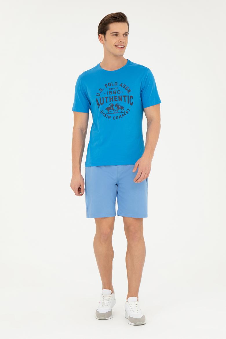 Erkek Saks Örme Şort - 50279636041