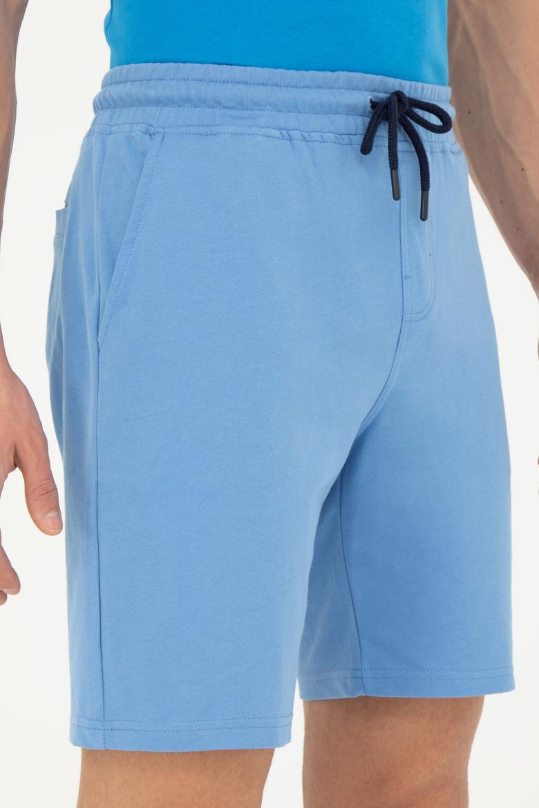 Erkek Saks Örme Şort - 50279636041