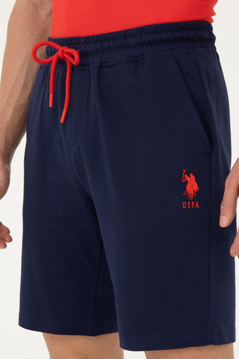 Erkek Lacivert Örme Şort - 50279636051