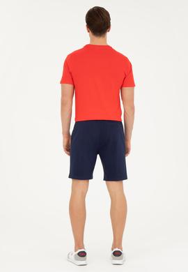 Erkek Lacivert Örme Şort - 50279636051