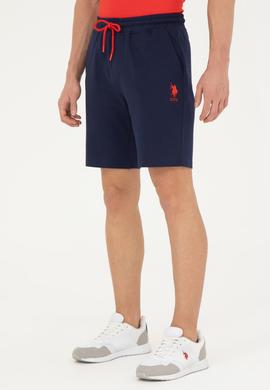 Erkek Lacivert Örme Şort - 50279636051