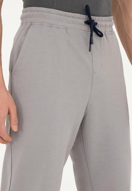 Erkek Koyu Gri Örme Şort - 50279640051