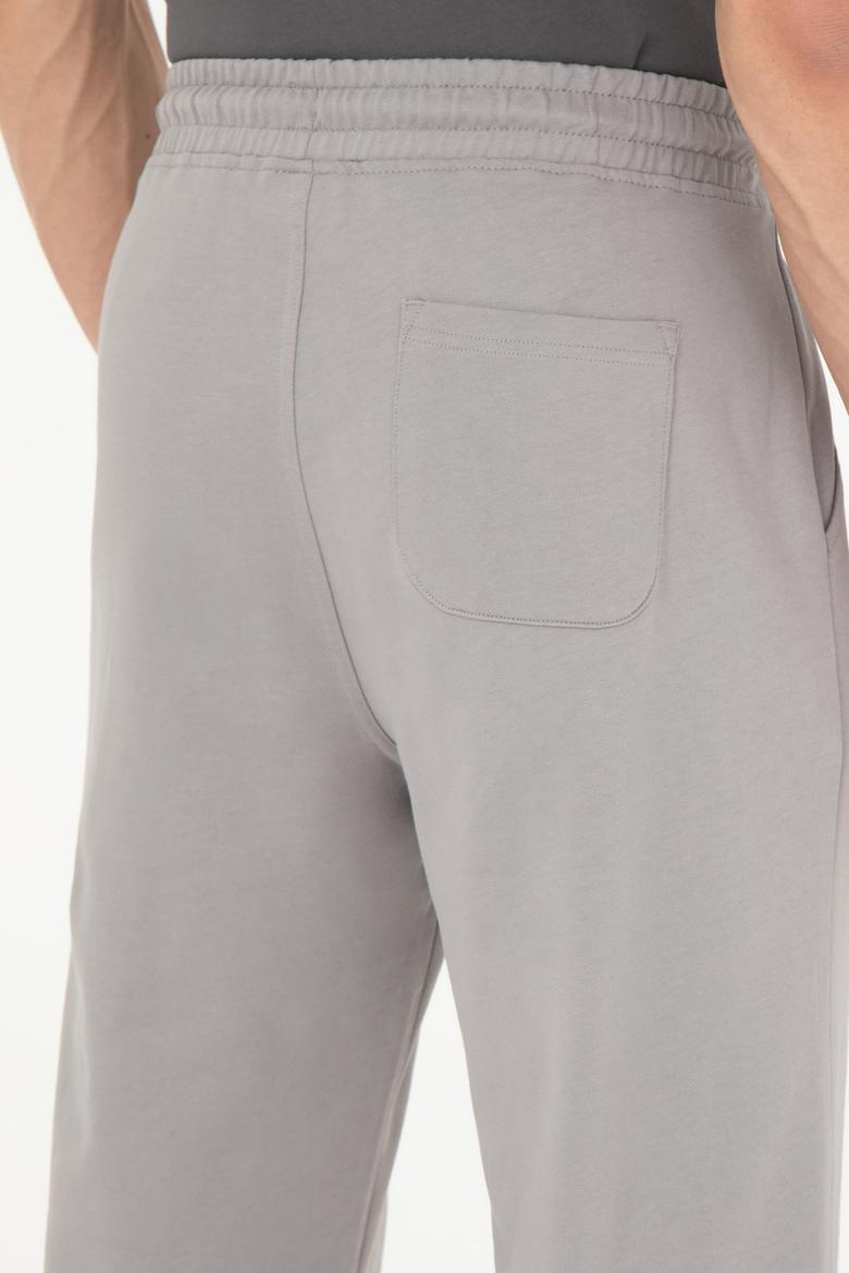 Erkek Koyu Gri Örme Şort - 50279640051