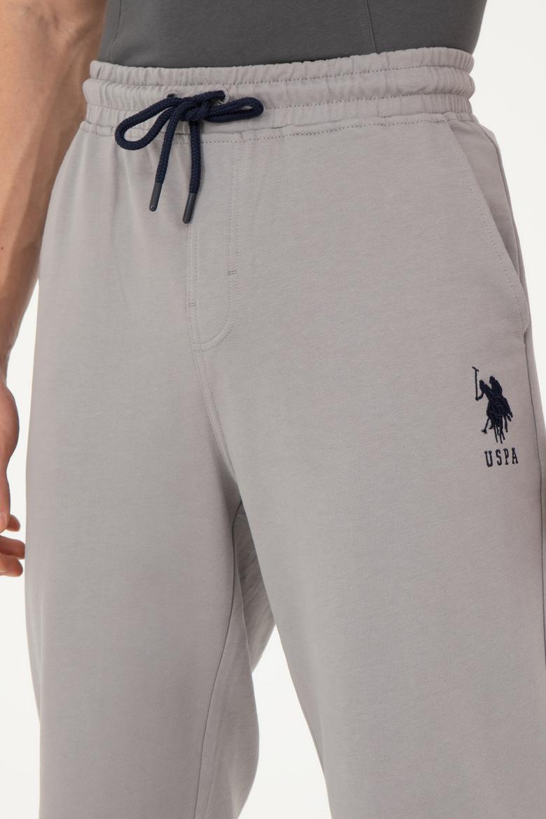 Erkek Koyu Gri Örme Şort - 50279640051