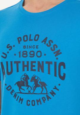 Erkek Regular Fit Bisiklet Yaka Saks Tişört - 50282005038