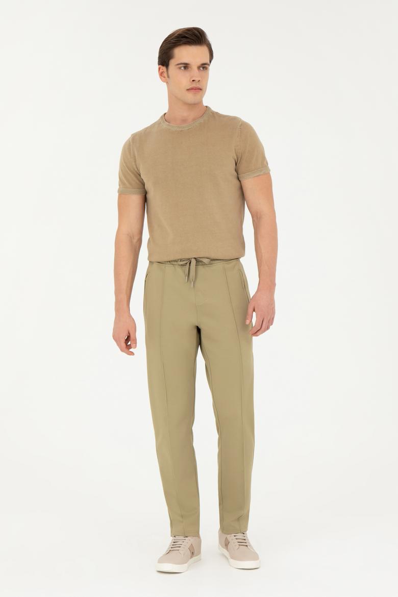 Erkek Haki Eşofman Altı