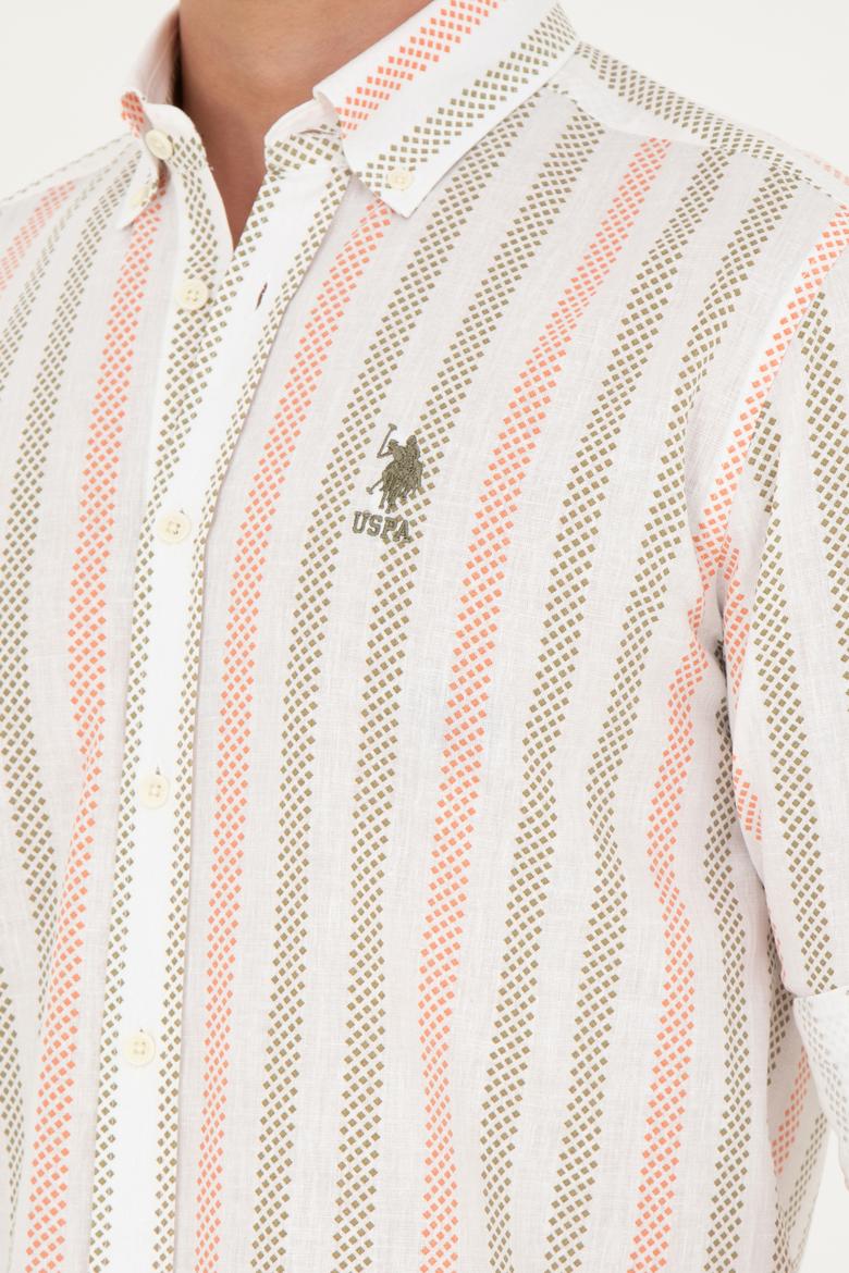 Erkek Haki Uzun Kollu Gömlek - 50283717001