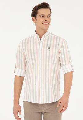 Erkek Haki Uzun Kollu Gömlek - 50283717001