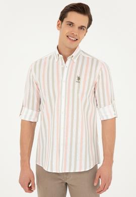 Erkek Haki Uzun Kollu Gömlek - 50283717001