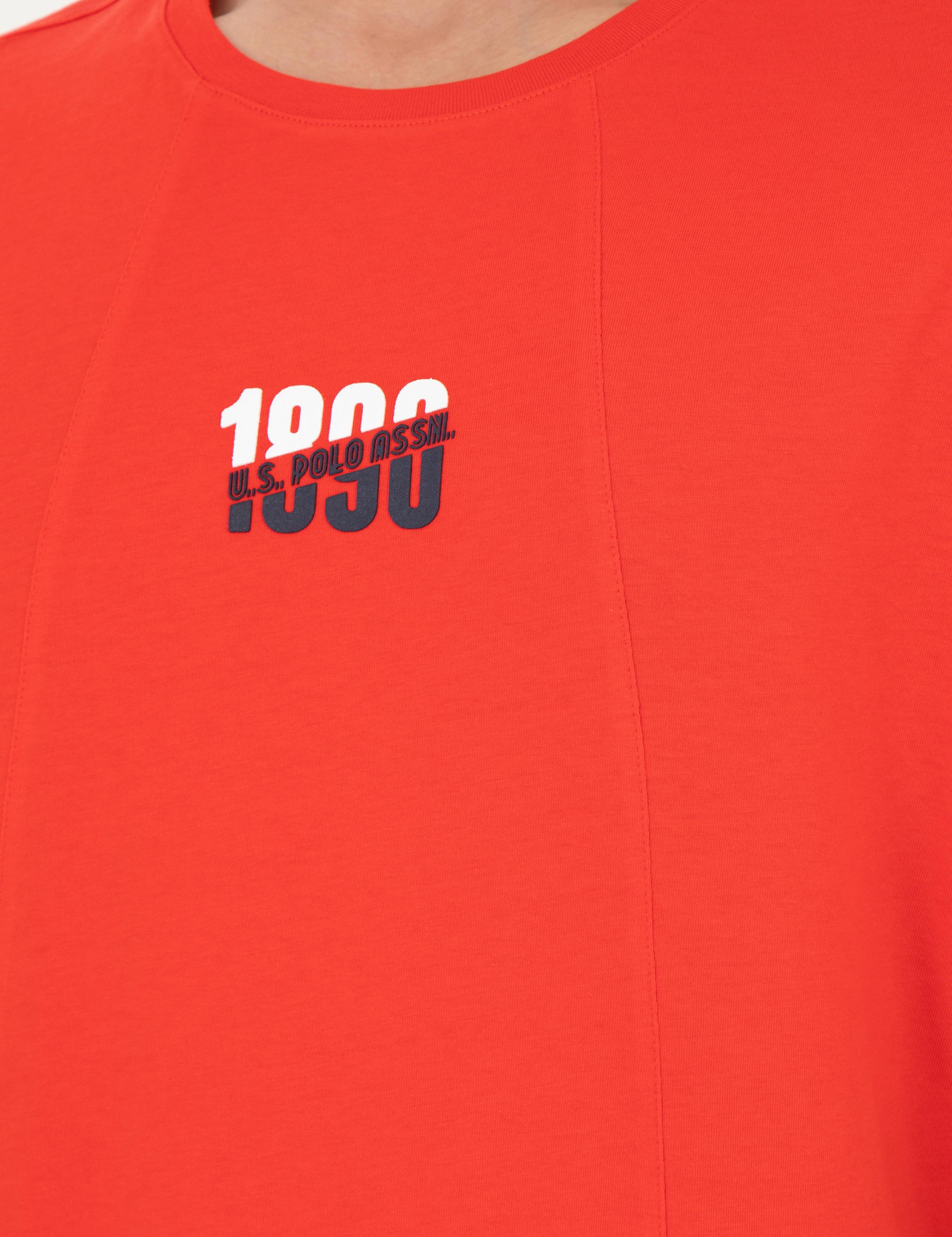 تی شرت یقه گرد آستین کوتاه ریلکس یقه گرد مردانه یو اس پولو | U.S. Polo Assn. - تصویر 7