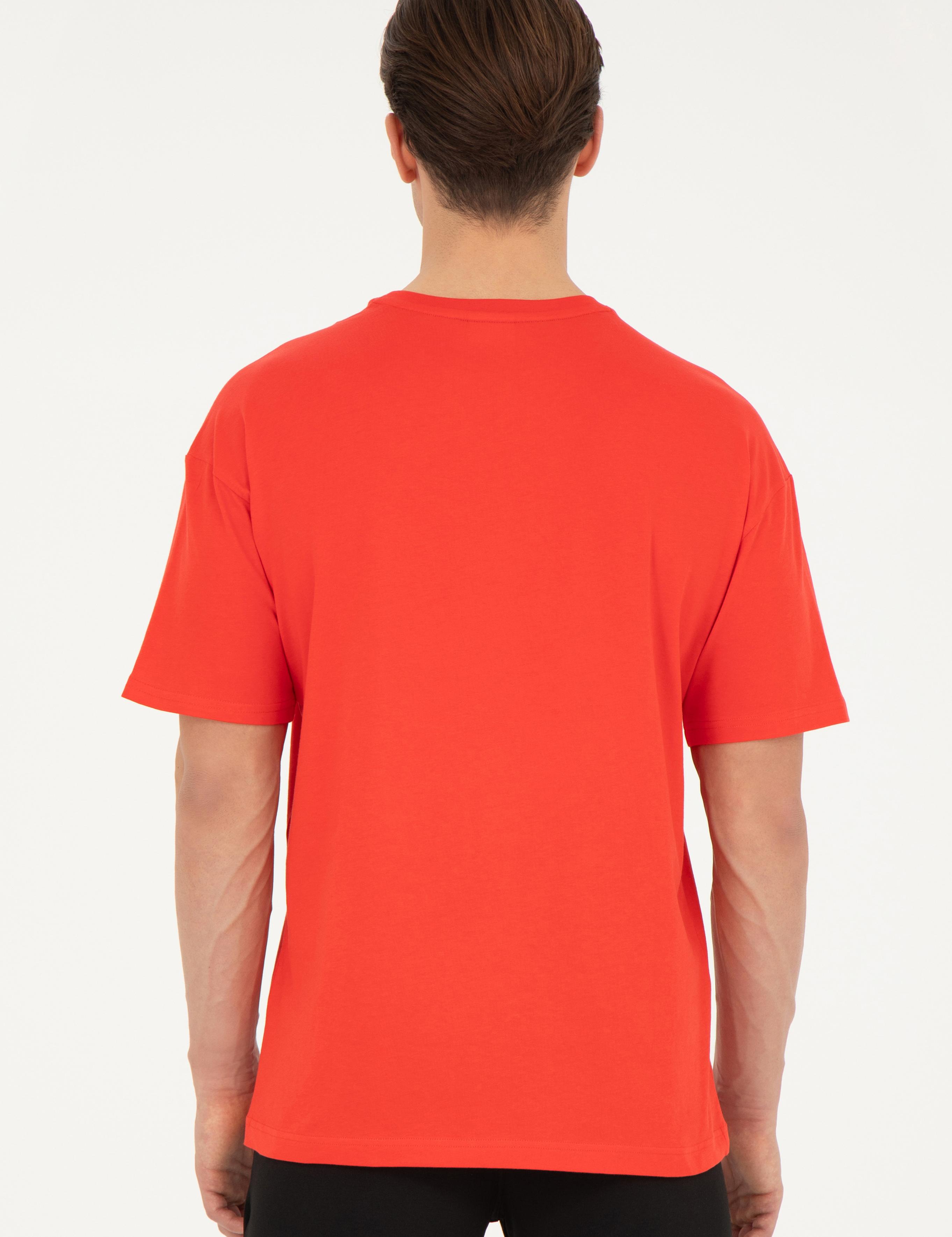 تی شرت یقه گرد آستین کوتاه ریلکس یقه گرد مردانه یو اس پولو | U.S. Polo Assn. - تصویر 5