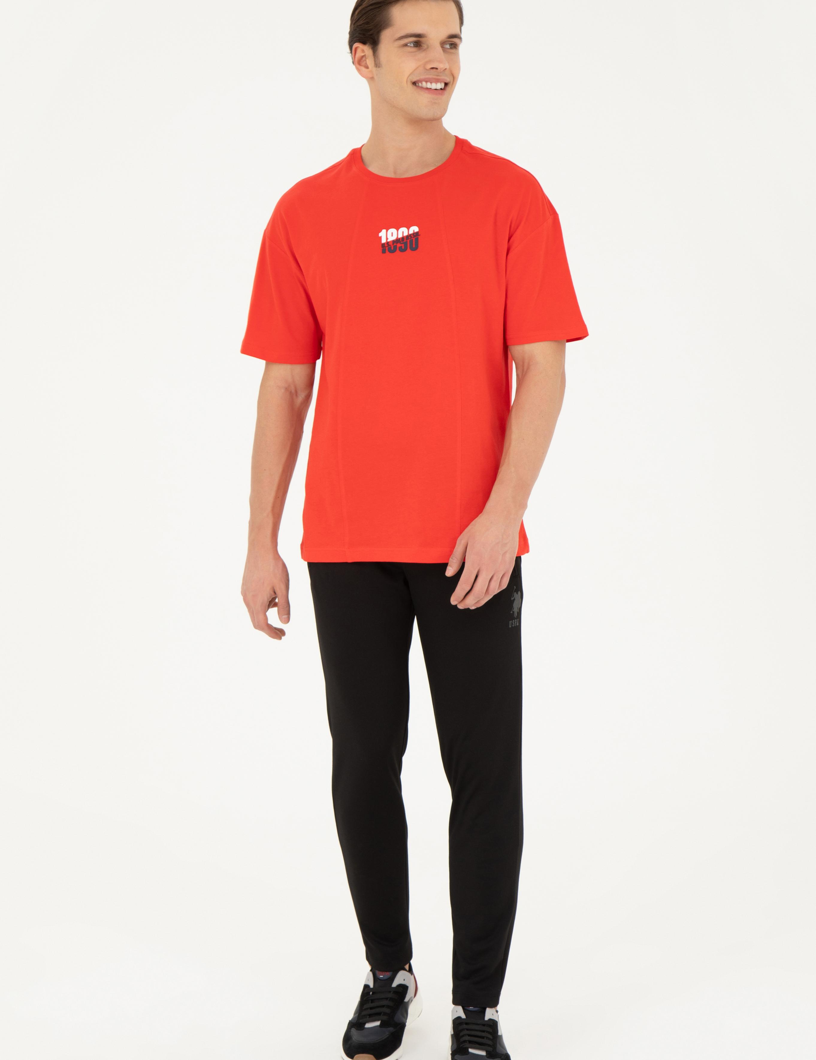 تی شرت یقه گرد آستین کوتاه ریلکس یقه گرد مردانه یو اس پولو | U.S. Polo Assn. - تصویر 4