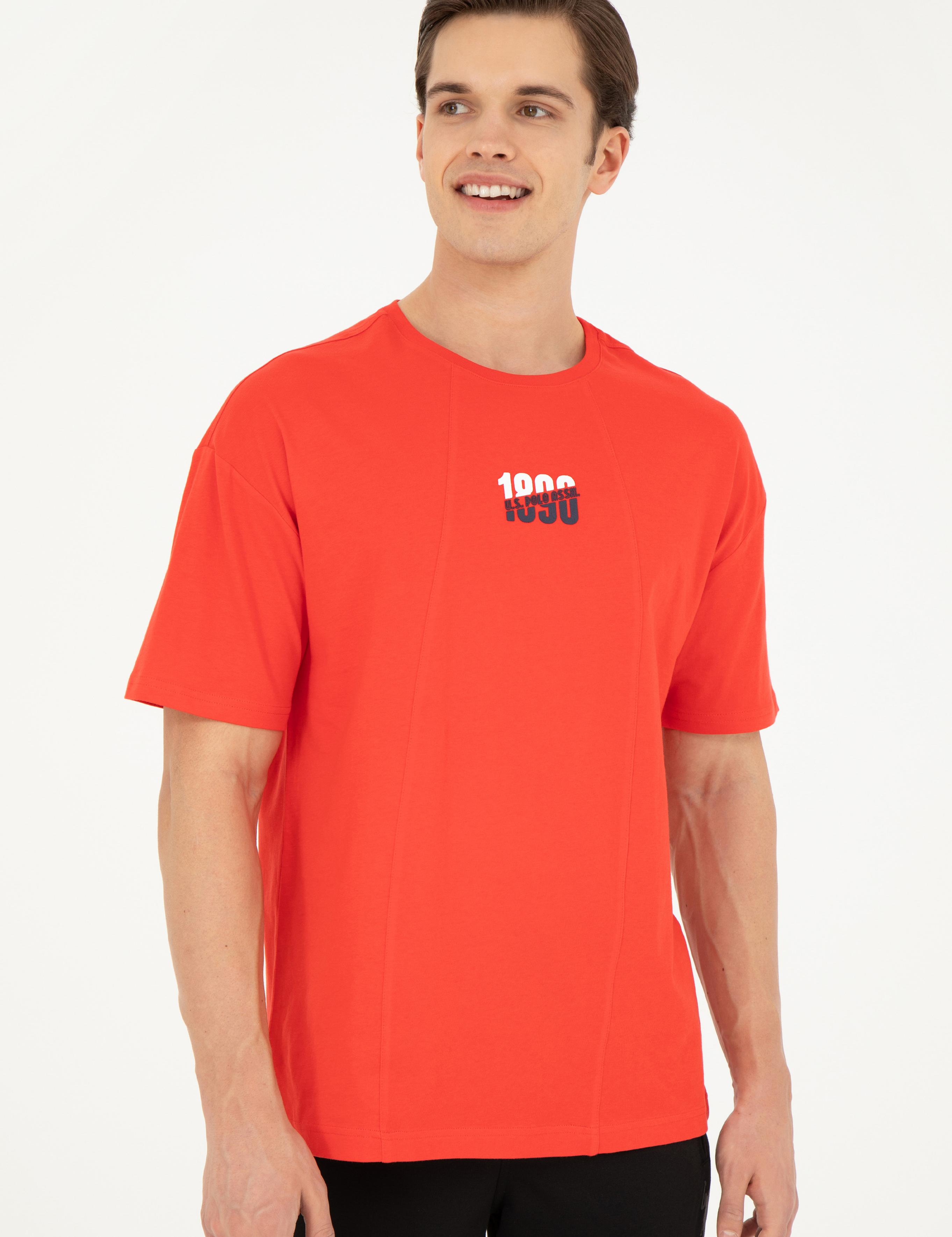 تی شرت یقه گرد آستین کوتاه ریلکس یقه گرد مردانه یو اس پولو | U.S. Polo Assn. - تصویر 3