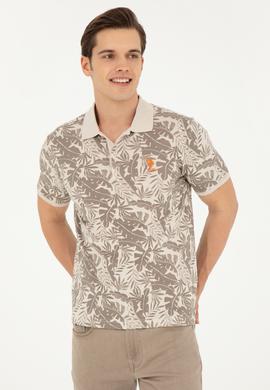 Erkek Taş Polo Yaka Tişört - 50263270023