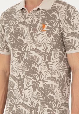 Erkek Taş Polo Yaka Tişört - 50263270023