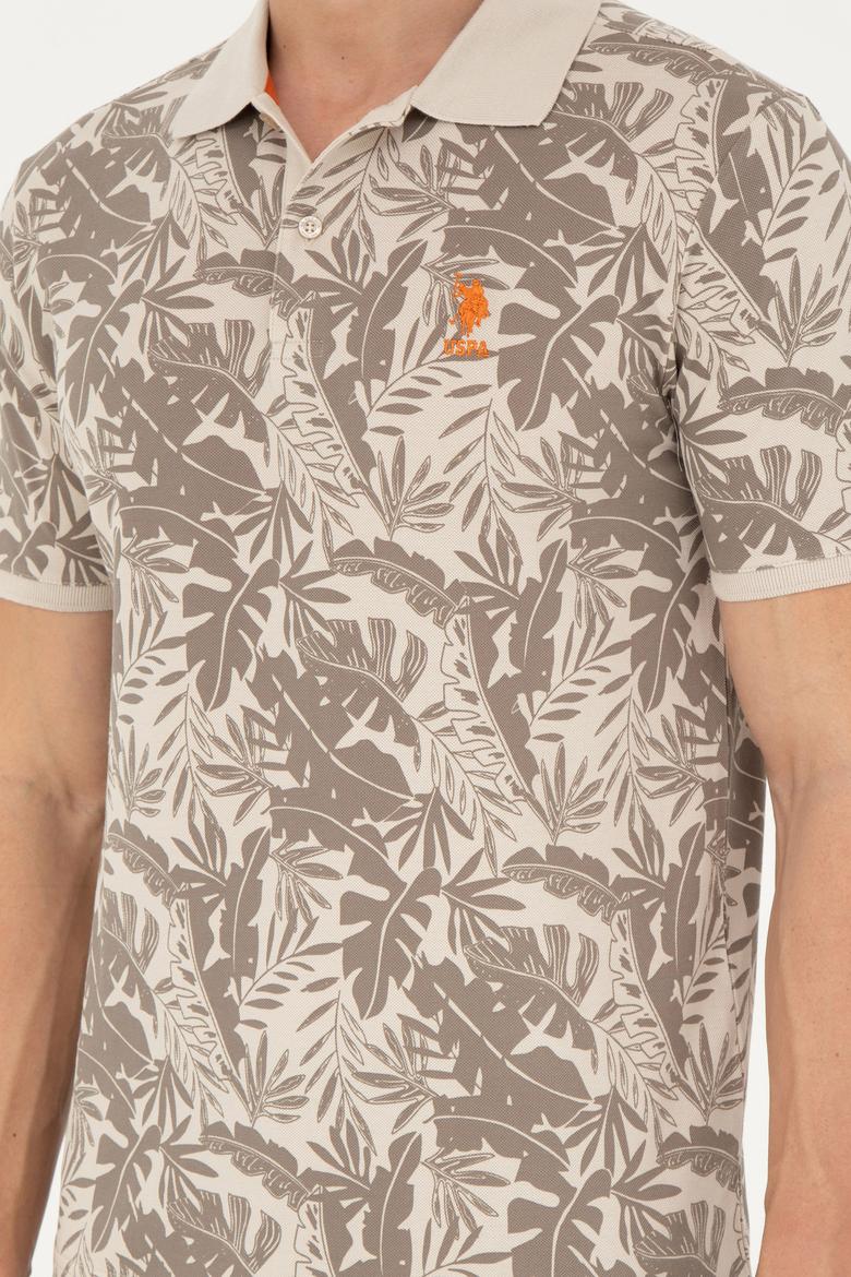 Erkek Taş Polo Yaka Tişört - 50263270023