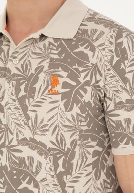 Erkek Taş Polo Yaka Tişört - 50263270023