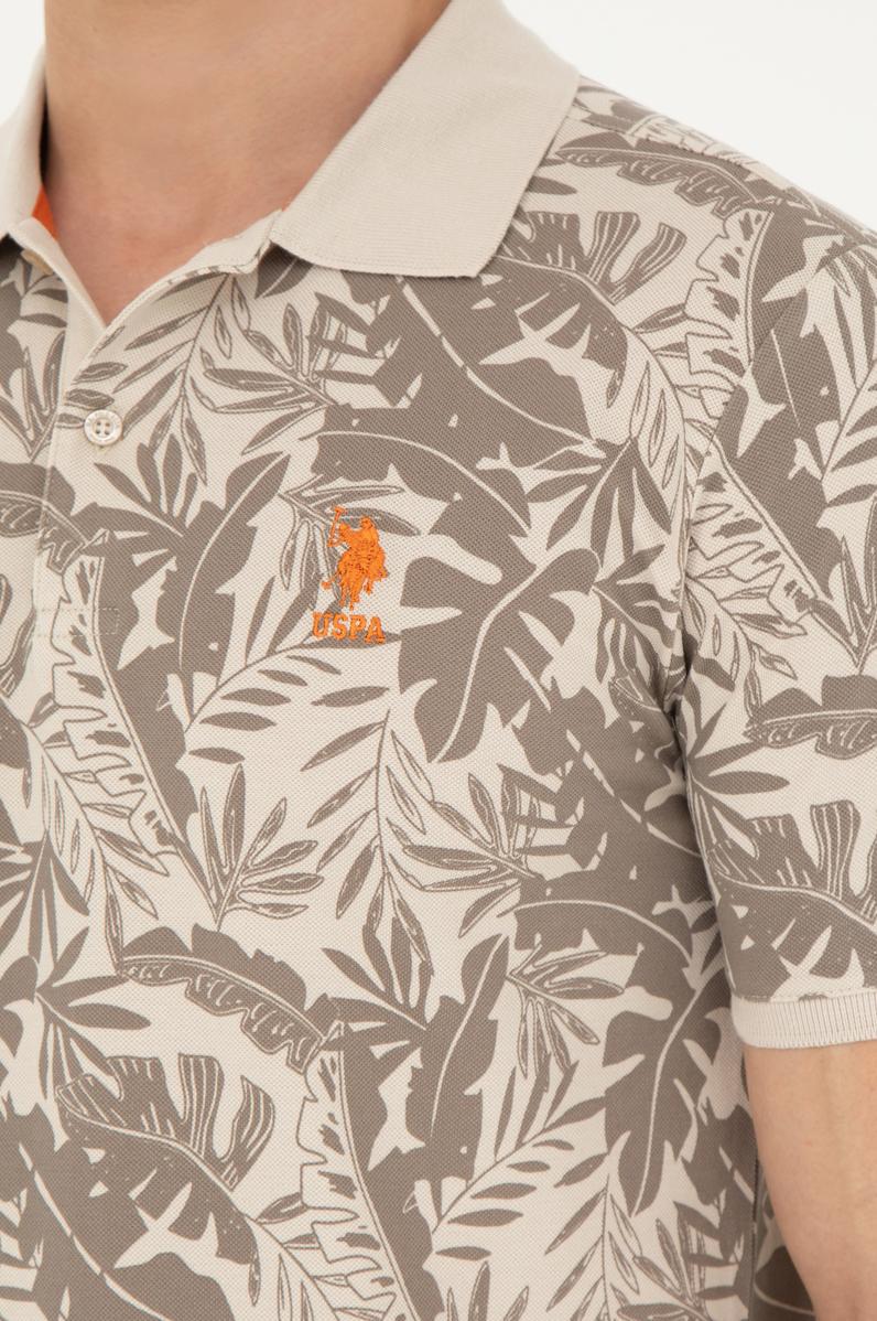 Erkek Taş Polo Yaka Tişört