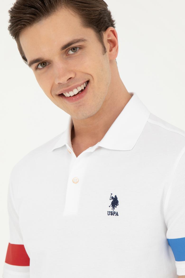 Erkek Beyaz Polo Yaka Tişört - 50264983023