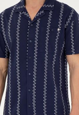 Erkek Lacivert Comfort Polo Yaka Tişört - 50263257025