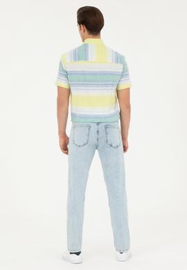 Erkek Açık Mavi Jean Pantolon - 50266217075