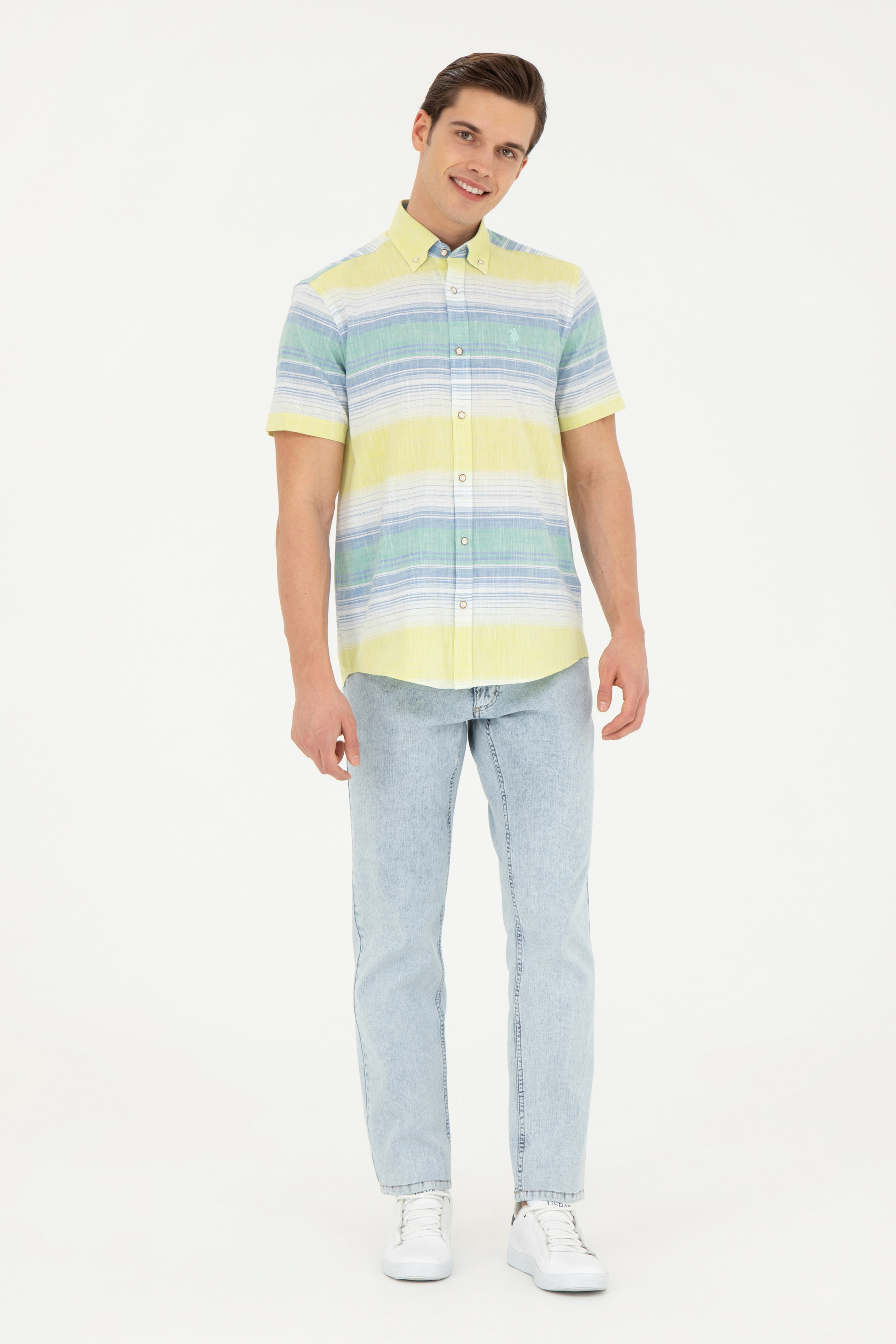 Erkek Açık Mavi Jean Pantolon - Image 1