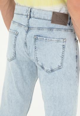 Erkek Açık Mavi Jean Pantolon - 50266217075