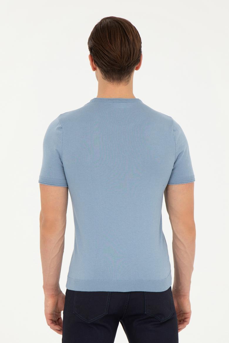 Erkek İndigo Kazak - 50280428035