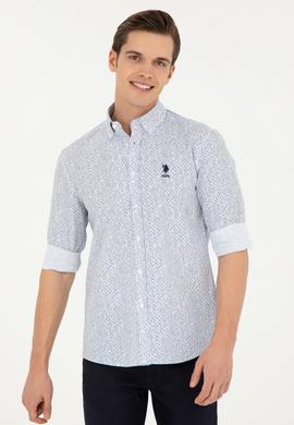 Erkek Lacivert Uzun Kollu Gömlek - 50282802003