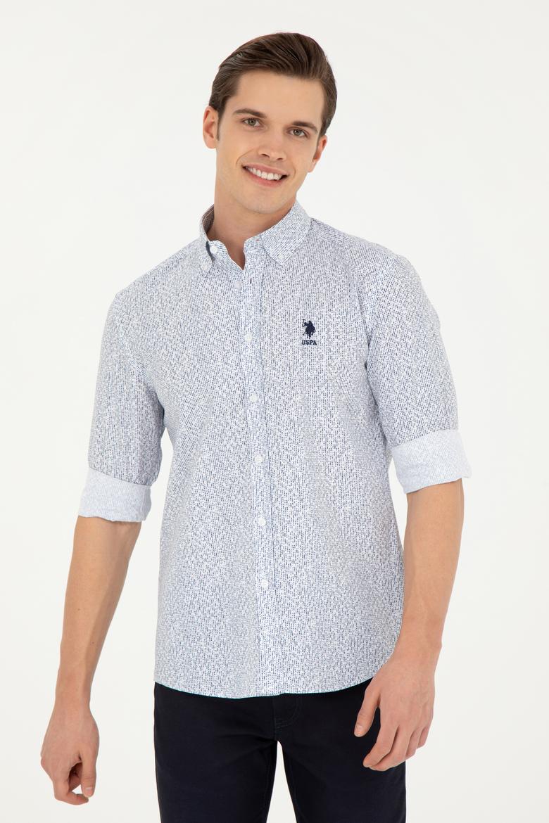 Erkek Lacivert Uzun Kollu Gömlek - 50282802003