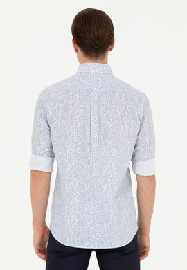 Erkek Lacivert Uzun Kollu Gömlek - 50282802003