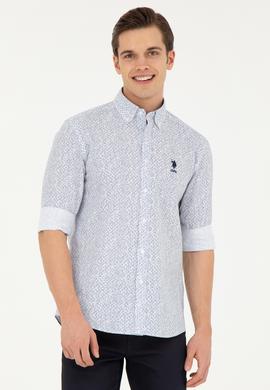 Erkek Lacivert Uzun Kollu Gömlek - 50282802003