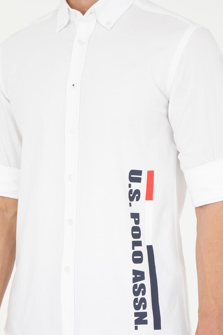 Erkek Beyaz Uzun Kollu Gömlek - 50283772001